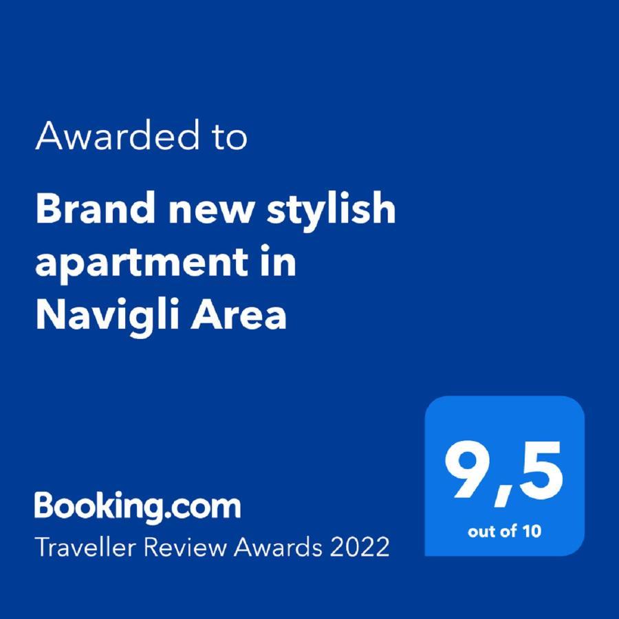 Lovely Milano - Brand New Stylish Apartment In Navigli Area ภายนอก รูปภาพ